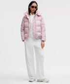 Lululemon Women's Wunder Puff 600-Down-Fill Jacket-Porcelain Pink