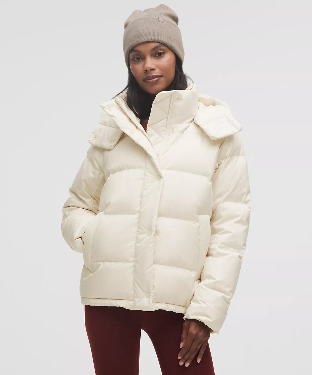 Lululemon Women's Wunder Puff 600-Down-Fill Jacket-Light Ivory