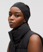 Lululemon Wunder Puff 600-Down-Fill Cropped Vest-Black