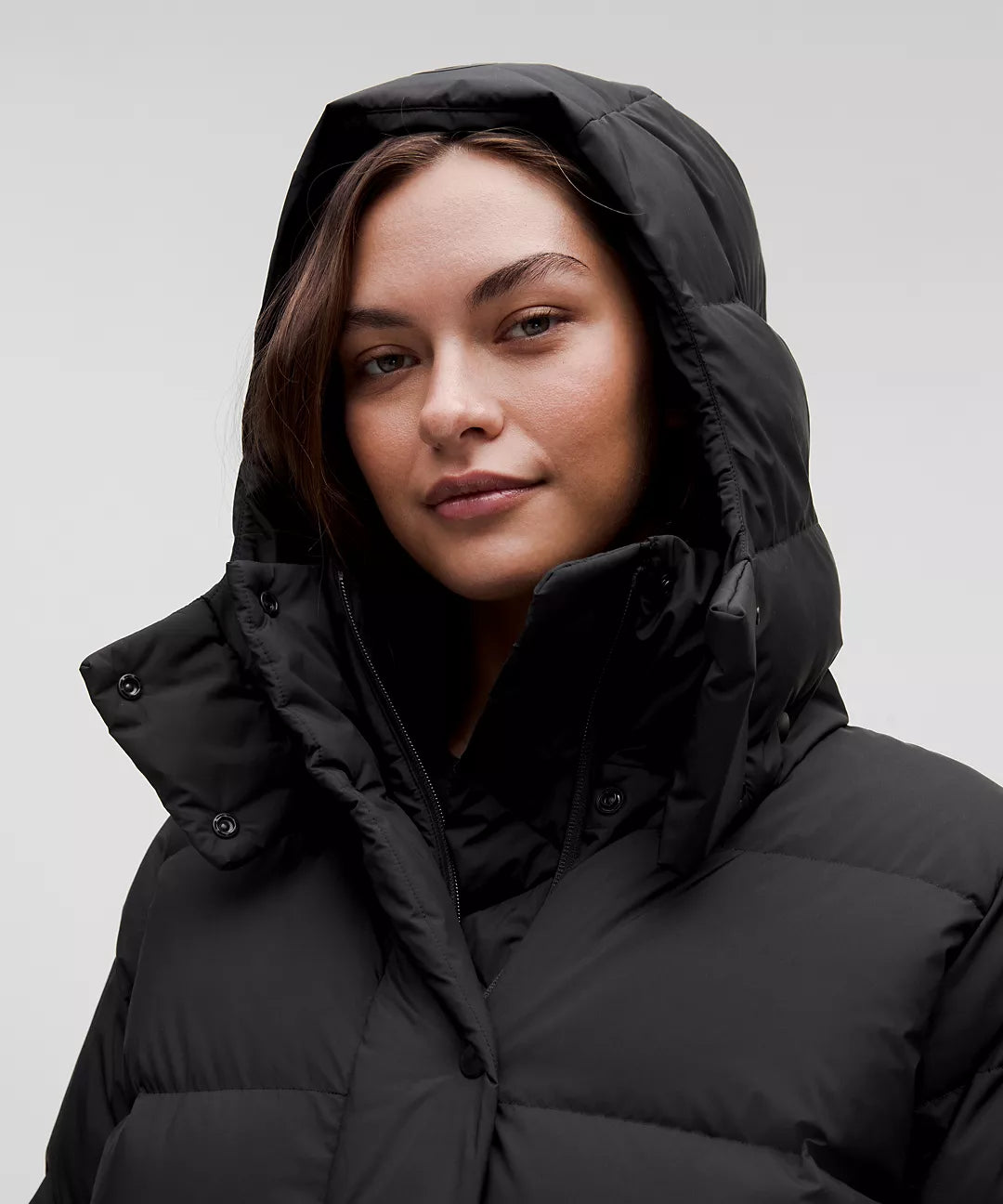 Lululemon Women's Wunder Puff 600-Down-Fill Long Jacket-Black