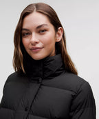 Lululemon Women's Wunder Puff 600-Down-Fill Long Jacket-Black