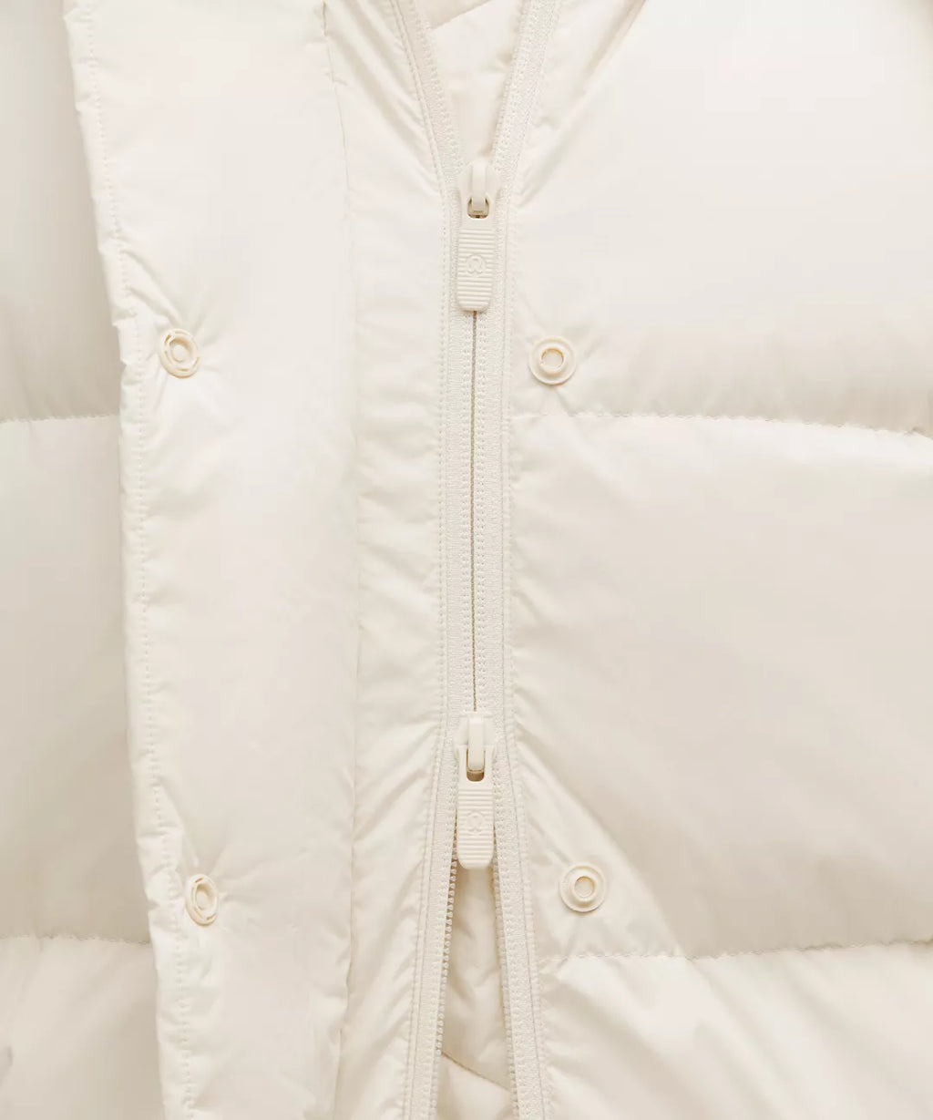 Lululemon Women's Wunder Puff 600-Down-Fill Long Jacket-Light Ivory