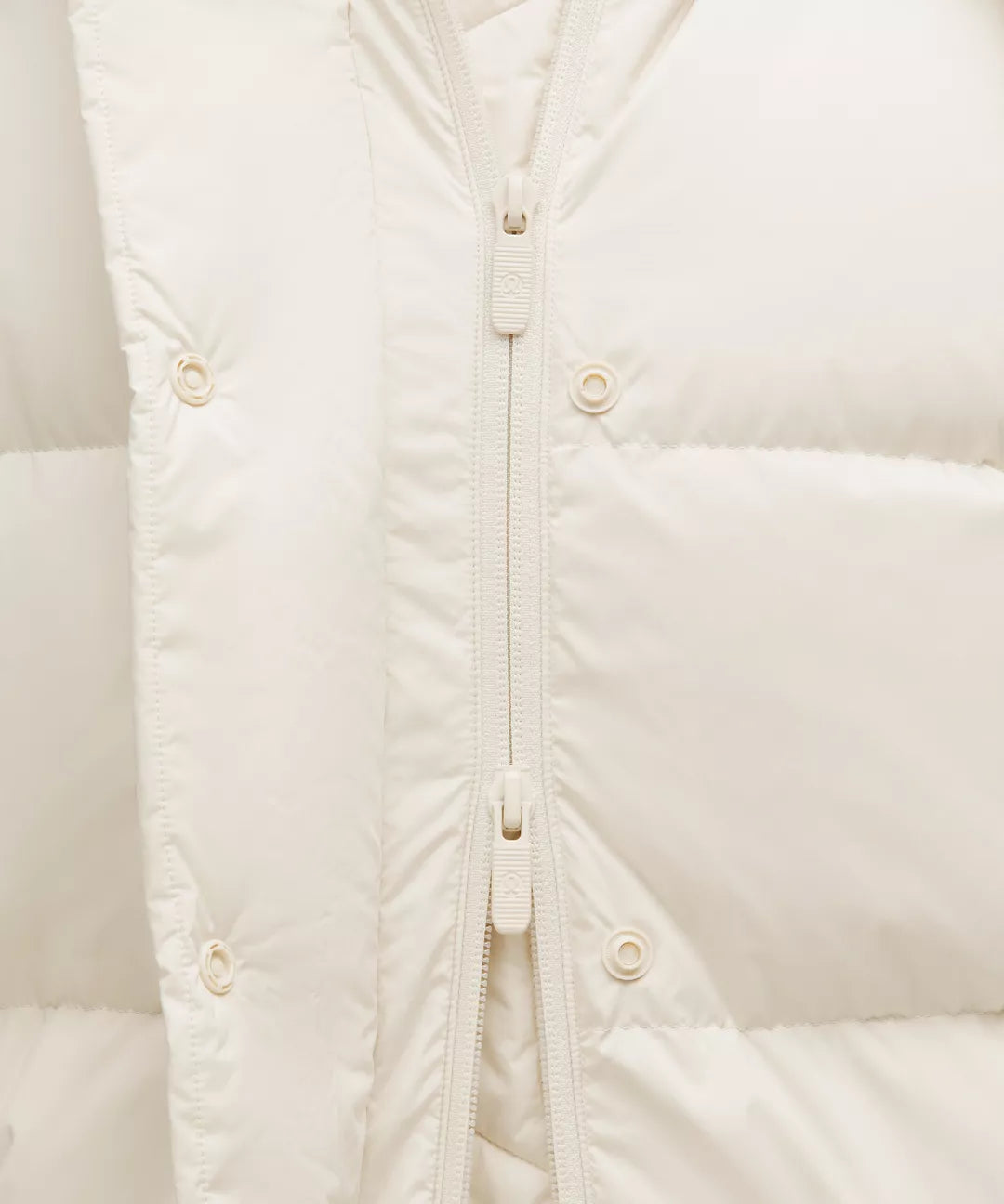 Lululemon Women's Wunder Puff 600-Down-Fill Long Jacket-Light Ivory