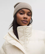 Lululemon Women's Wunder Puff 600-Down-Fill Long Jacket-Light Ivory