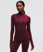 Lululemon Define Jacket Nulu-Burgundy Bay