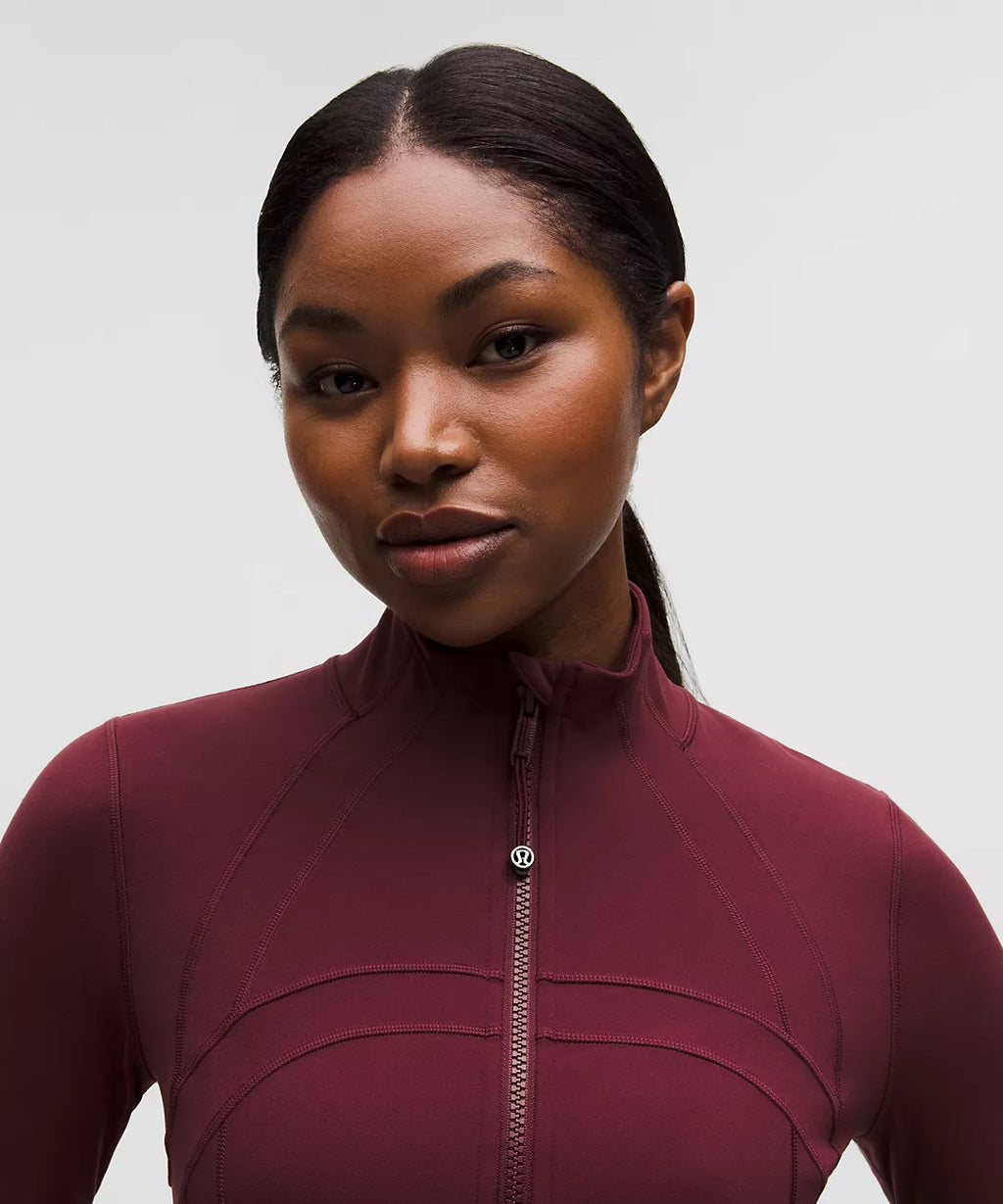 Lululemon Define Jacket Nulu-Burgundy Bay