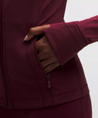 Lululemon Define Jacket Nulu-Burgundy Bay