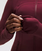 Lululemon Define Jacket Nulu-Burgundy Bay