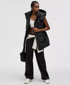 Lululemon Wunder Puff 600-Down-Fill Mid-Length Vest-Black