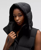 Lululemon Wunder Puff 600-Down-Fill Mid-Length Vest-Black