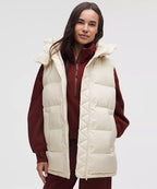 Lululemon Wunder Puff 600-Down-Fill Mid-Length Vest-Light Ivory