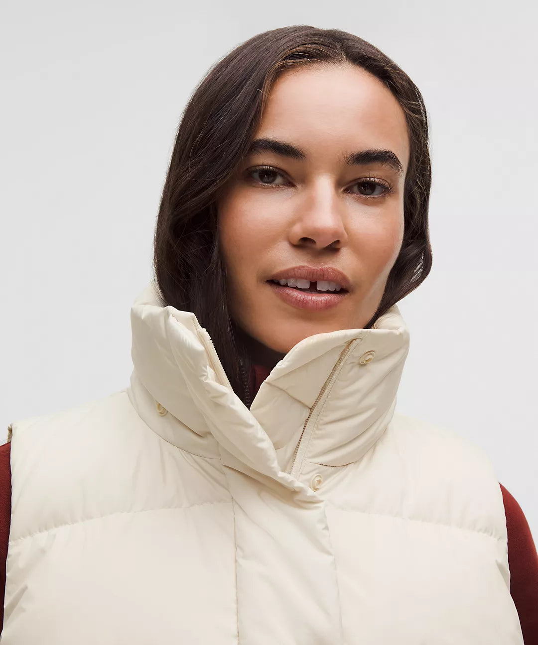 Lululemon Wunder Puff 600-Down-Fill Mid-Length Vest-Light Ivory