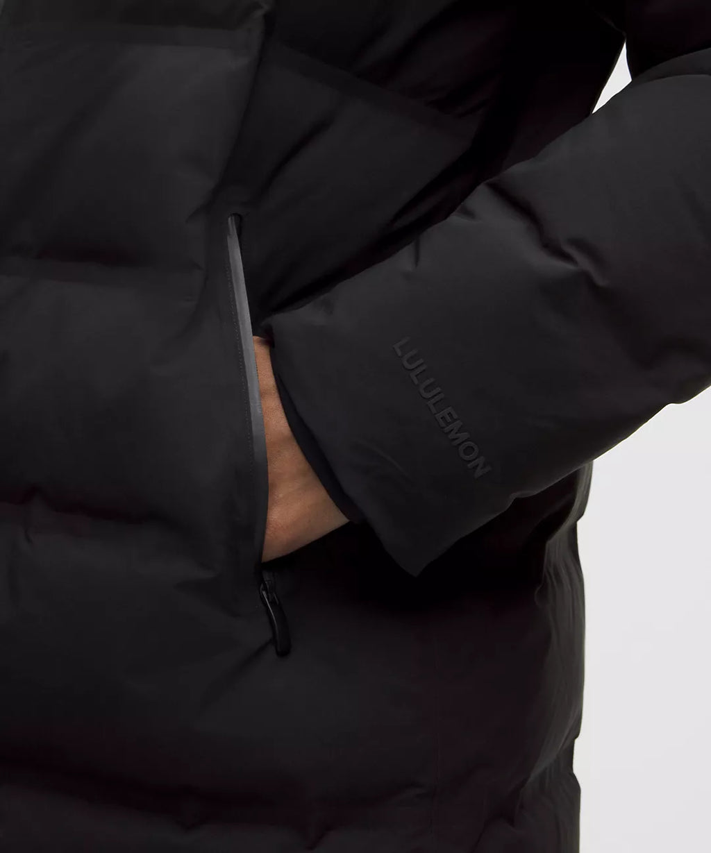 Lululemon Women's Slush Hour Waterproof 600-Down-Fill Parka-Black