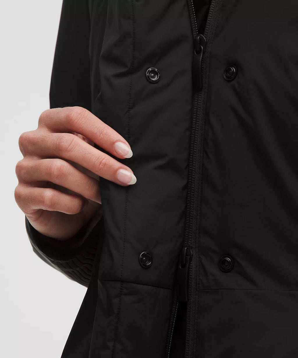 Lululemon Sleek City Long Jacket-Black