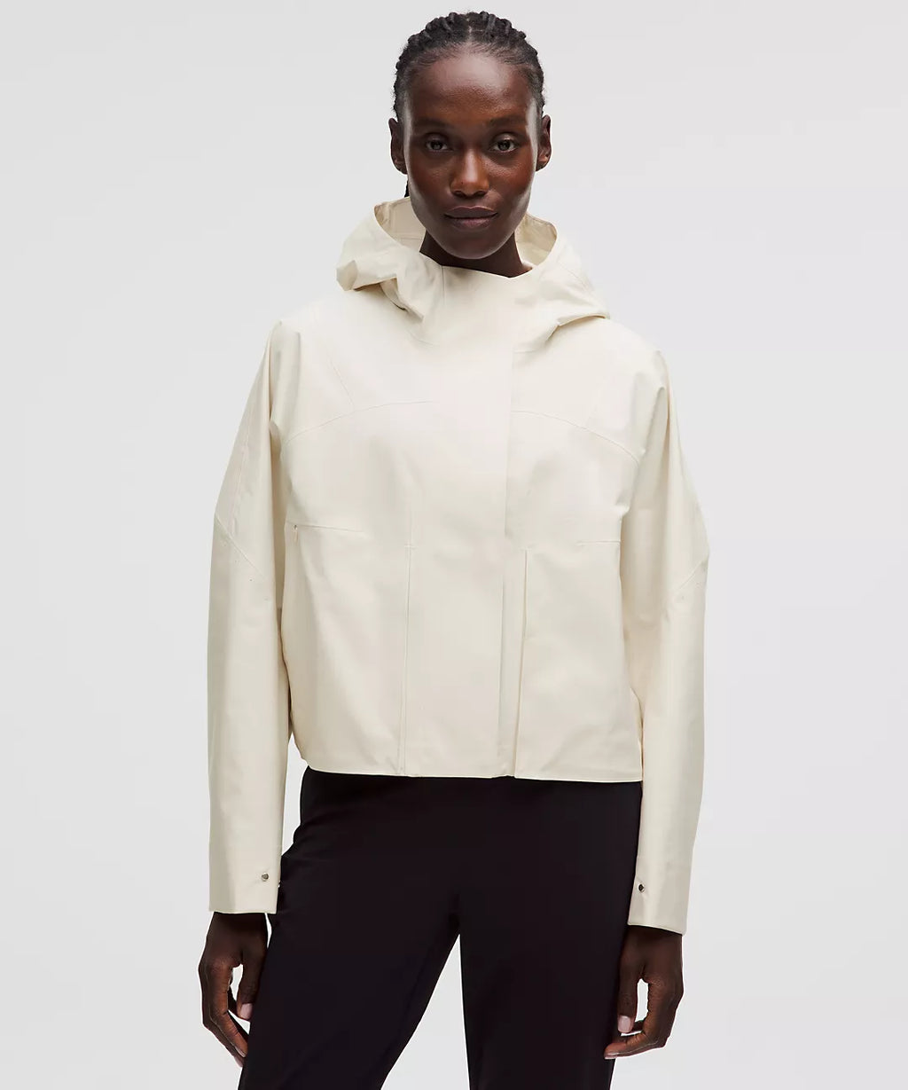 Lululemon Rain Chaser Jacket-Light Ivory