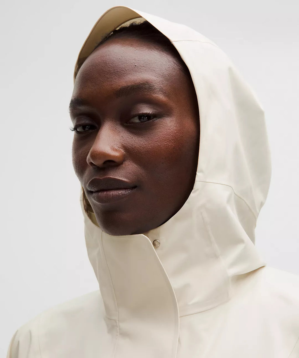 Lululemon Rain Chaser Jacket-Light Ivory