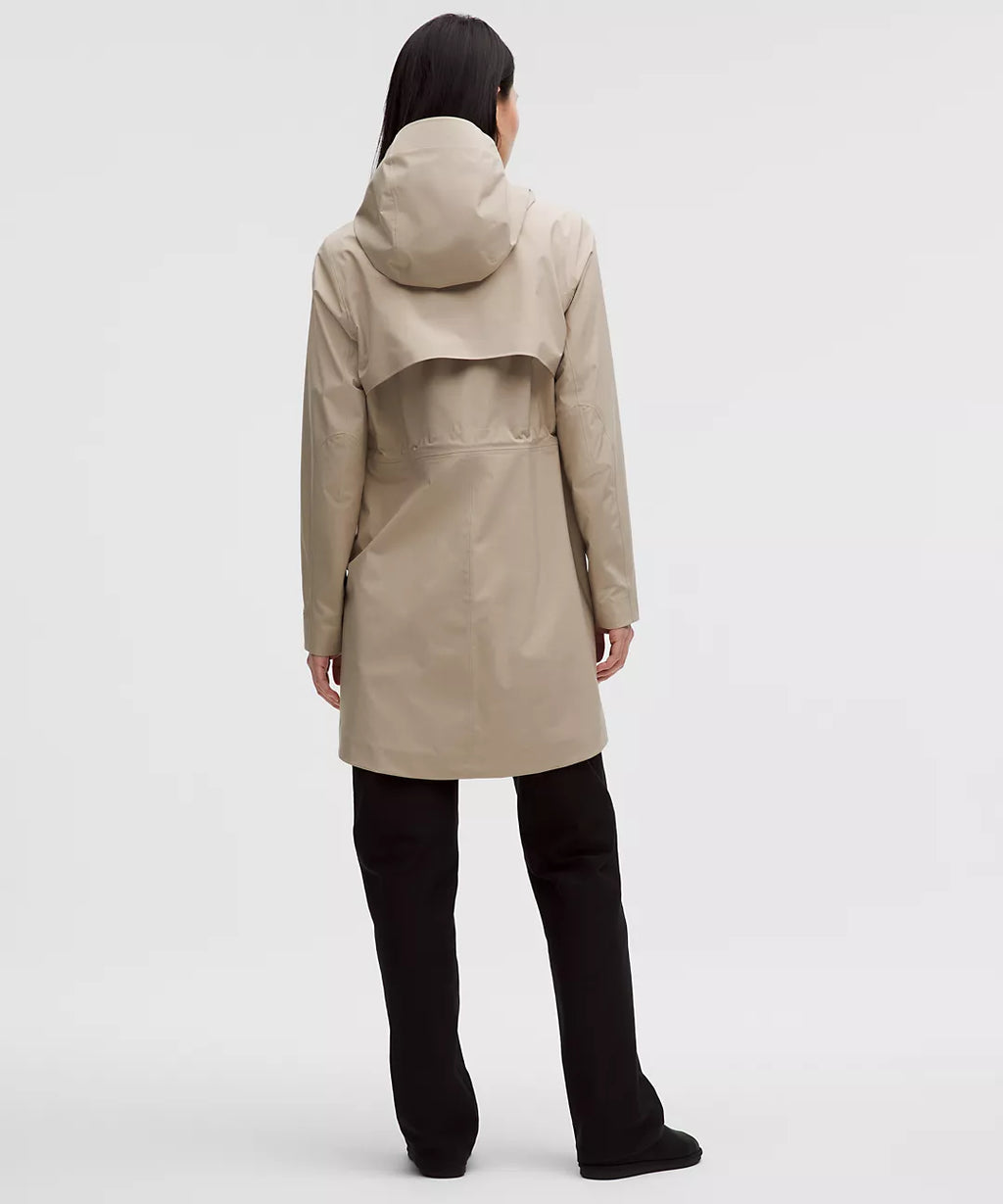Lululemon Rain Rebel Jacket-Wacky Khaki
