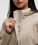 Lululemon Rain Rebel Jacket-Wacky Khaki