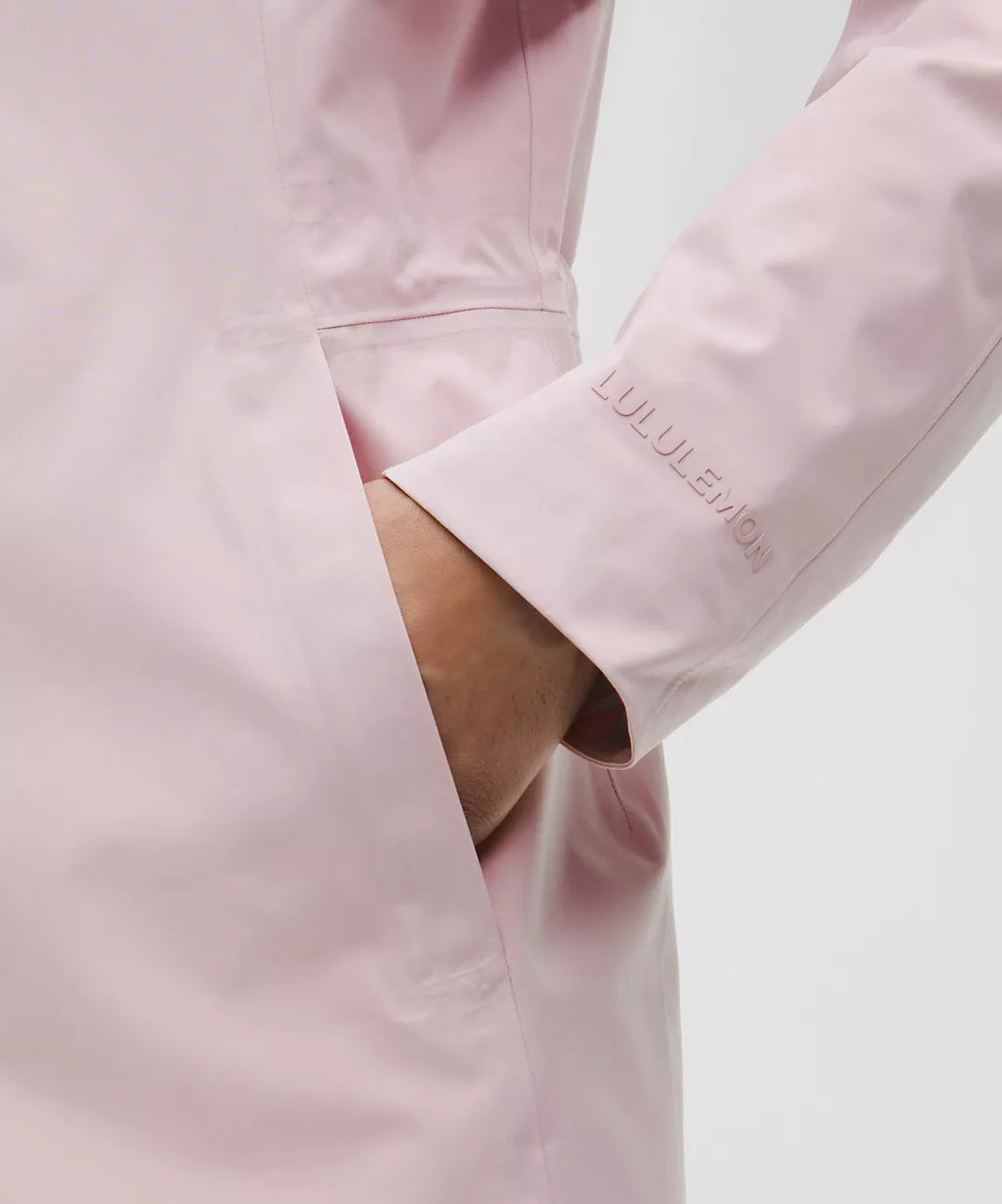 Lululemon Rain Rebel Jacket-Porcelain Pink
