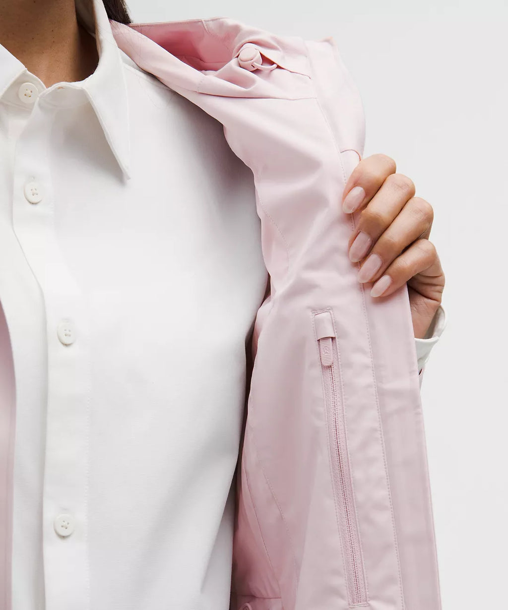Lululemon Rain Rebel Jacket-Porcelain Pink