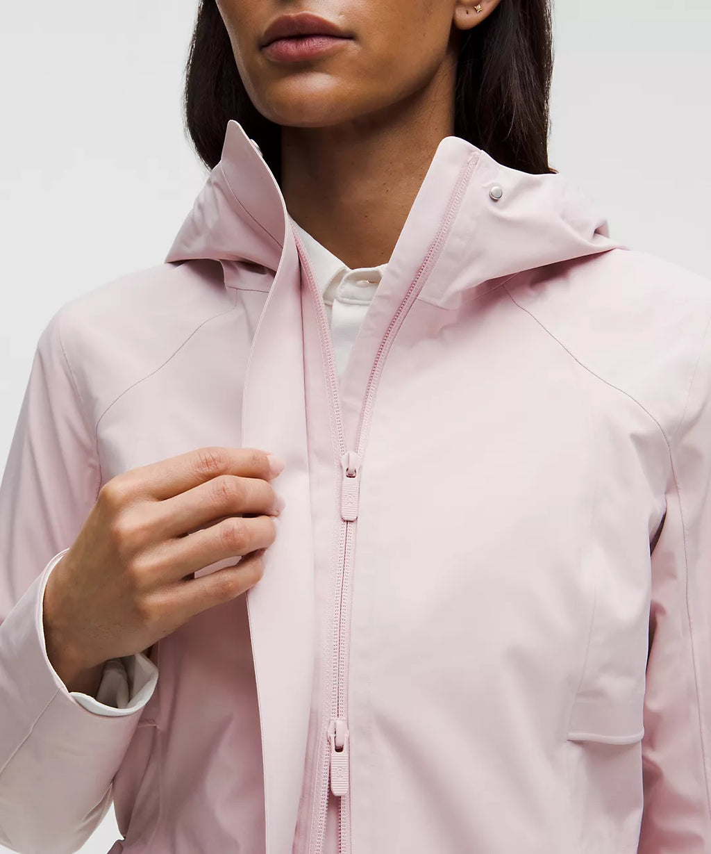 Lululemon Rain Rebel Jacket-Porcelain Pink