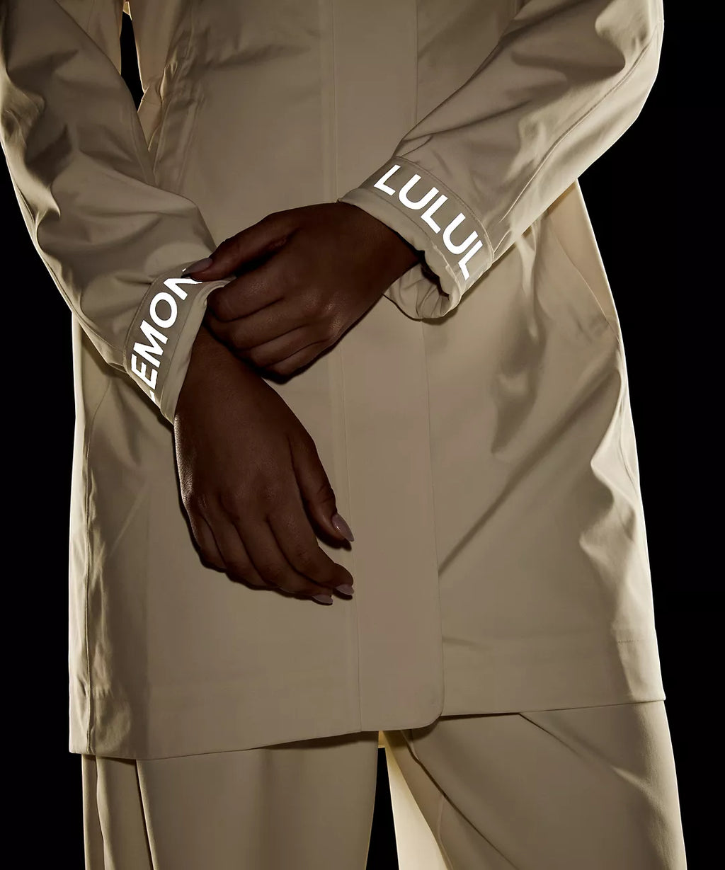 Lululemon Rain Rebel Jacket-Light Ivory