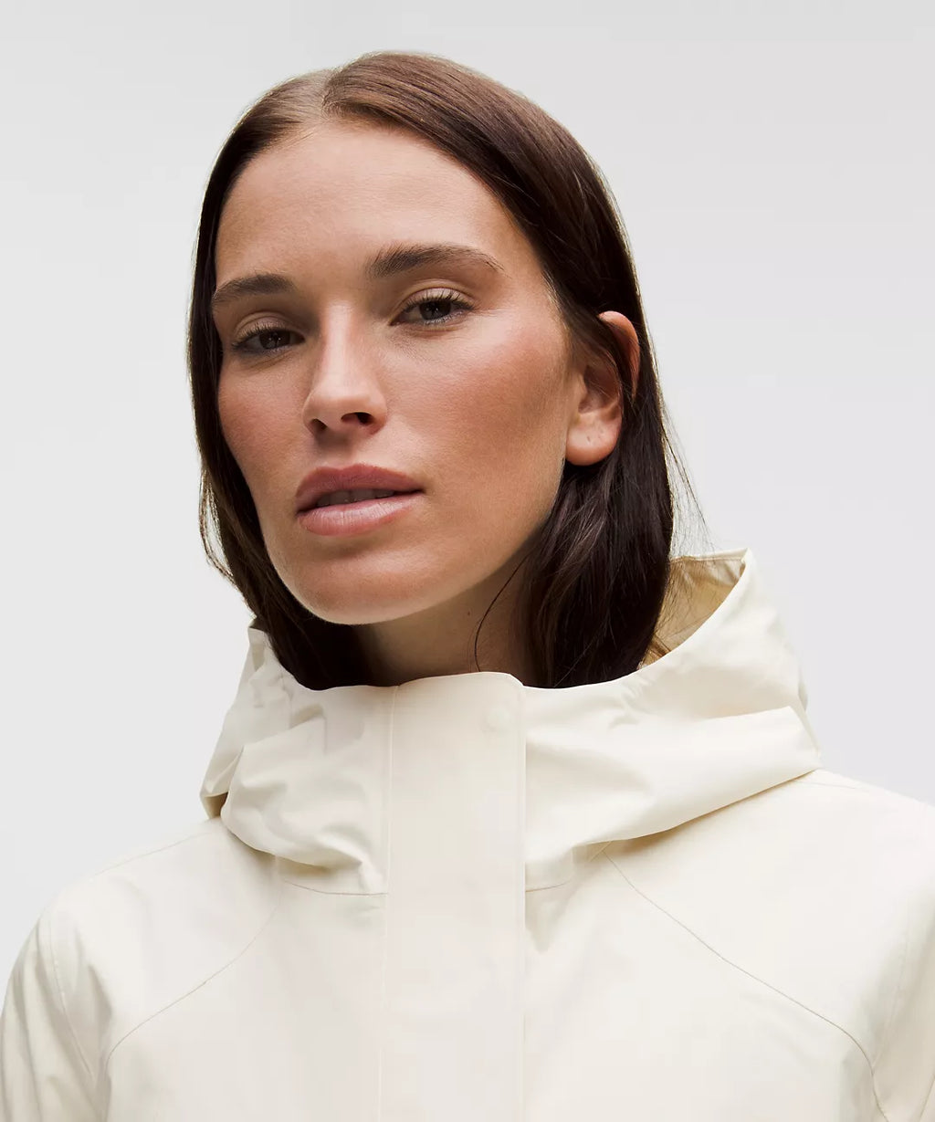 Lululemon Rain Rebel Jacket-Light Ivory