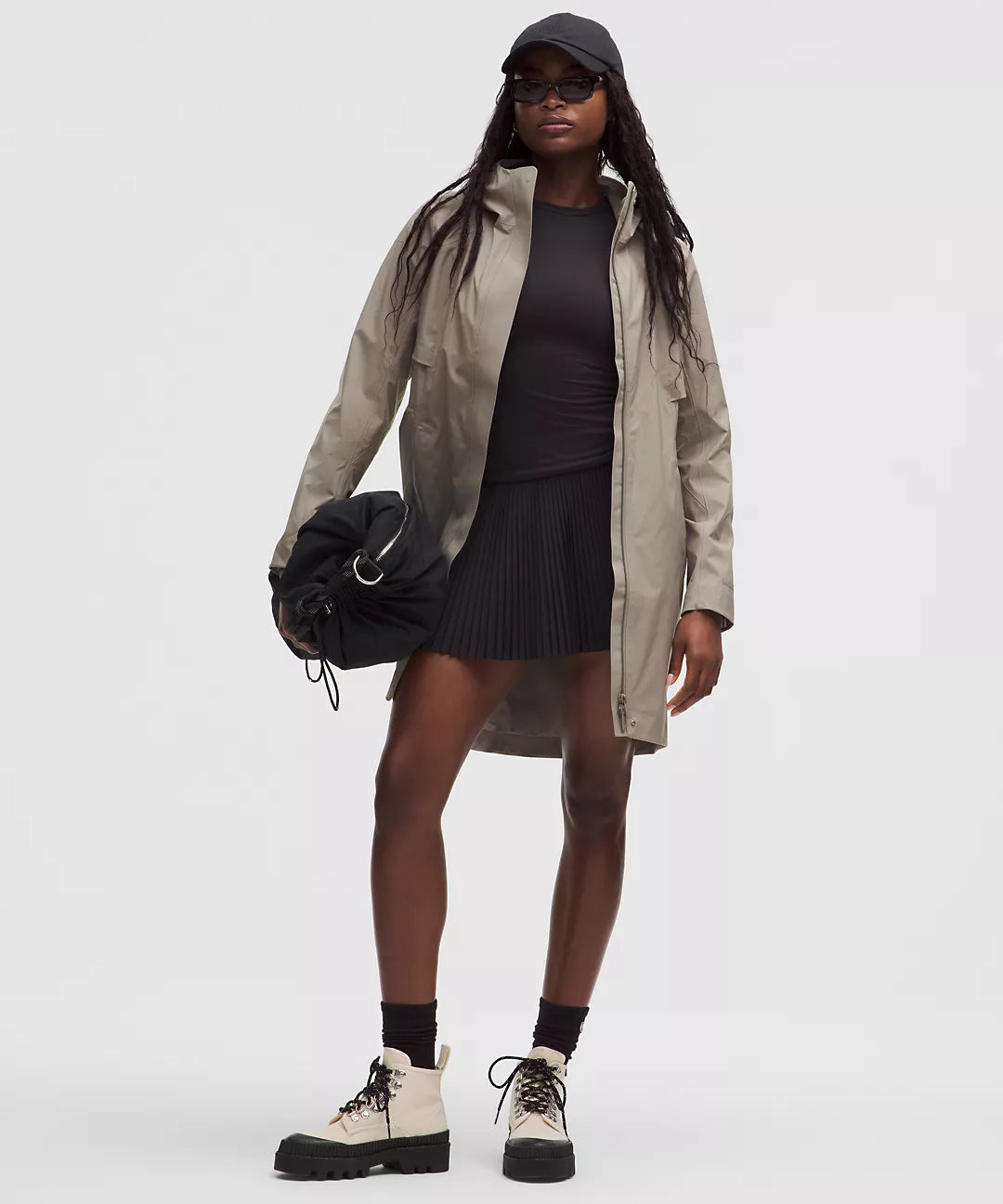 Lululemon Rain Rebel Jacket-Warm Ash Grey