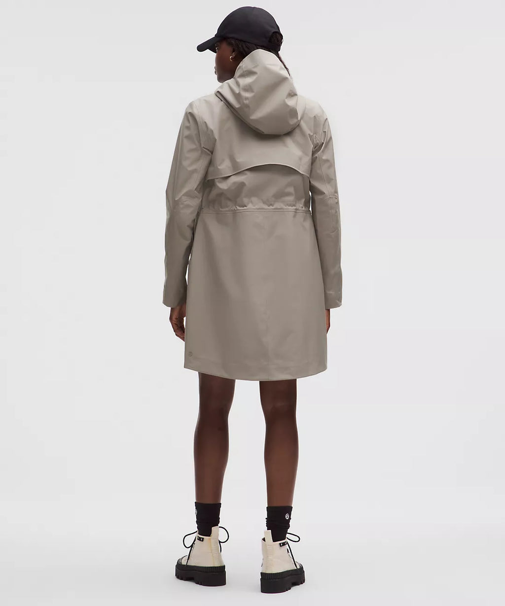Lululemon Rain Rebel Jacket-Warm Ash Grey