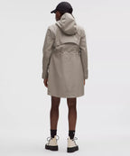 Lululemon Rain Rebel Jacket-Warm Ash Grey