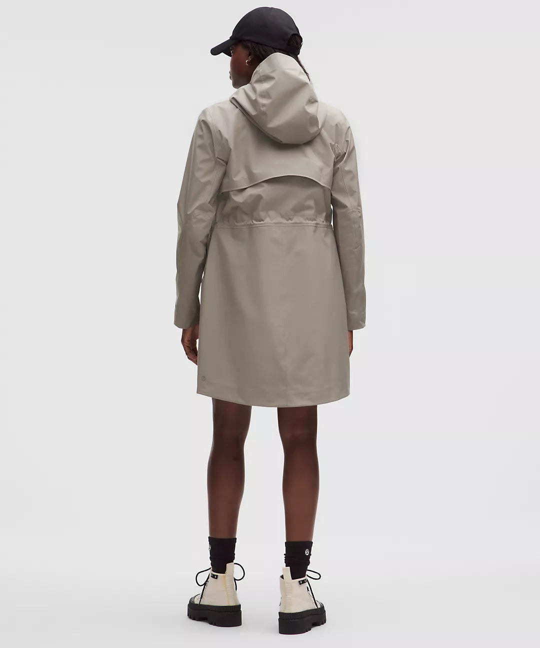 Lululemon Rain Rebel Jacket-Warm Ash Grey