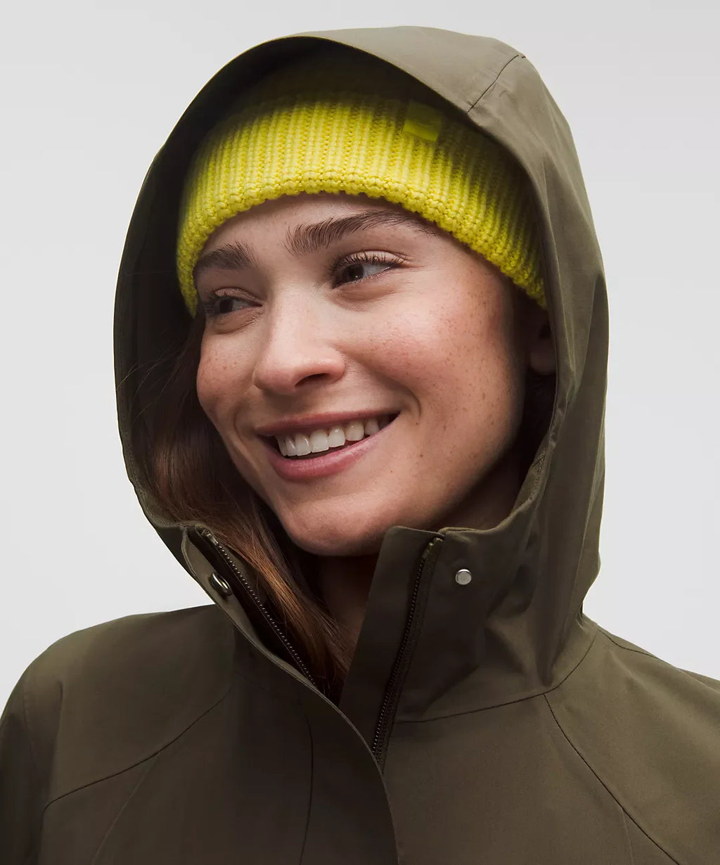 Lululemon Rain Rebel Jacket-Olive Brown