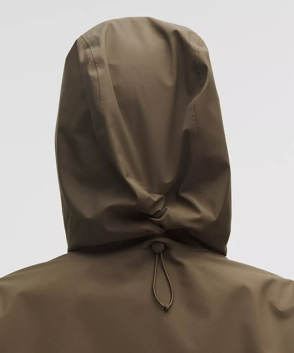 Lululemon Rain Rebel Jacket-Olive Brown