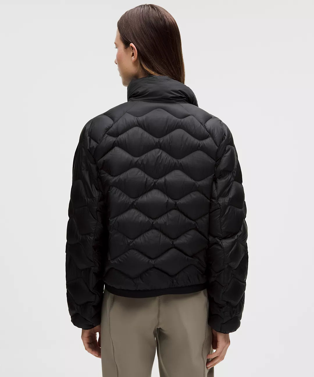 Lululemon Featherweight 900-Down-Fill Quilted Jacket-Black