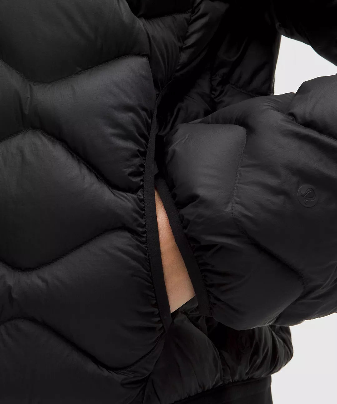 Lululemon Featherweight 900-Down-Fill Quilted Jacket-Black