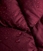 Lululemon Featherweight 900-Down-Fill Quilted Jacket-Burgundy Bay