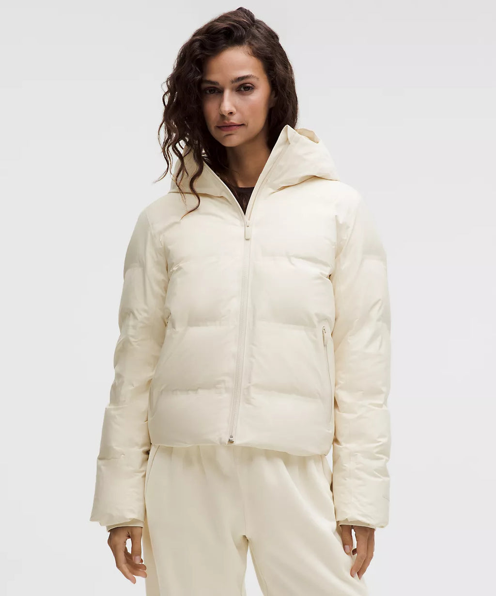 Lululemon Slush Hour 600-Down-Fill Waterproof Jacket-Light Ivory