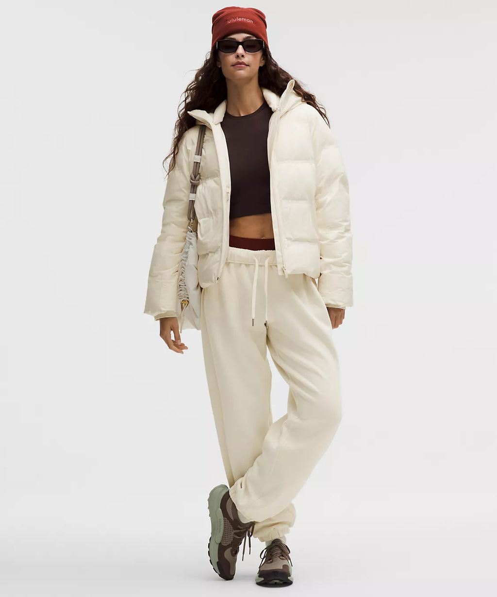 Lululemon Slush Hour 600-Down-Fill Waterproof Jacket-Light Ivory