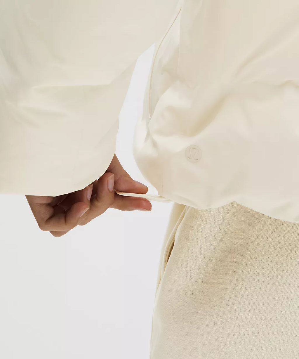Lululemon Slush Hour 600-Down-Fill Waterproof Jacket-Light Ivory