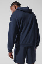 Alo Yoga Men's Chill Hoodie  -  Navy
