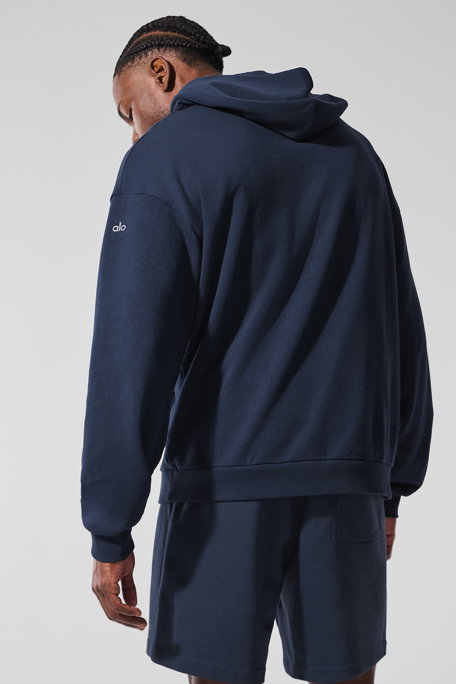 Alo Yoga Men's Chill Hoodie  -  Navy