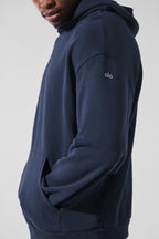 Alo Yoga Men's Chill Hoodie  -  Navy