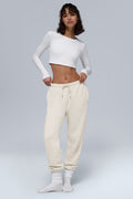 Alo Yoga Women's  Chill Sweatpant  - Bone