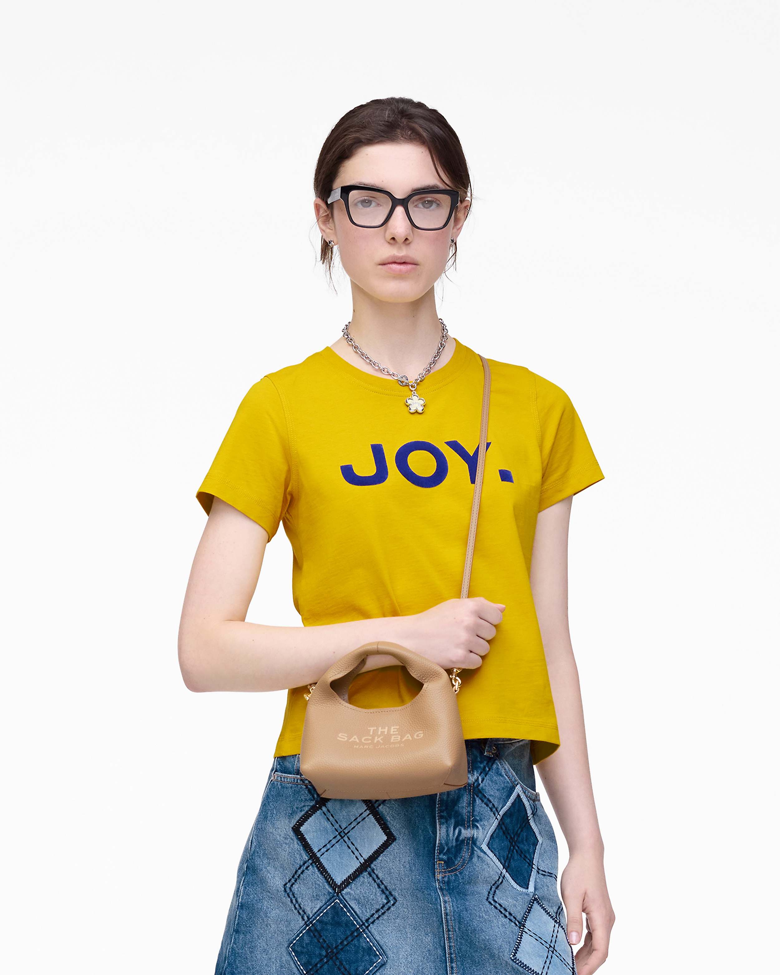 Marc Jacobs The Micro Crossbody Sack Bag-Camel