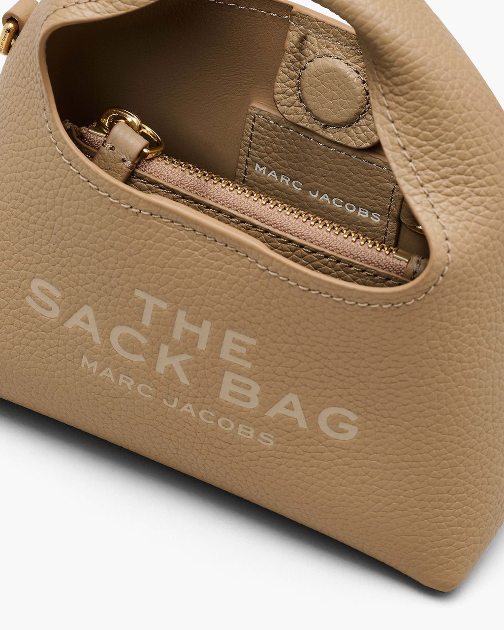Marc Jacobs The Micro Crossbody Sack Bag-Camel