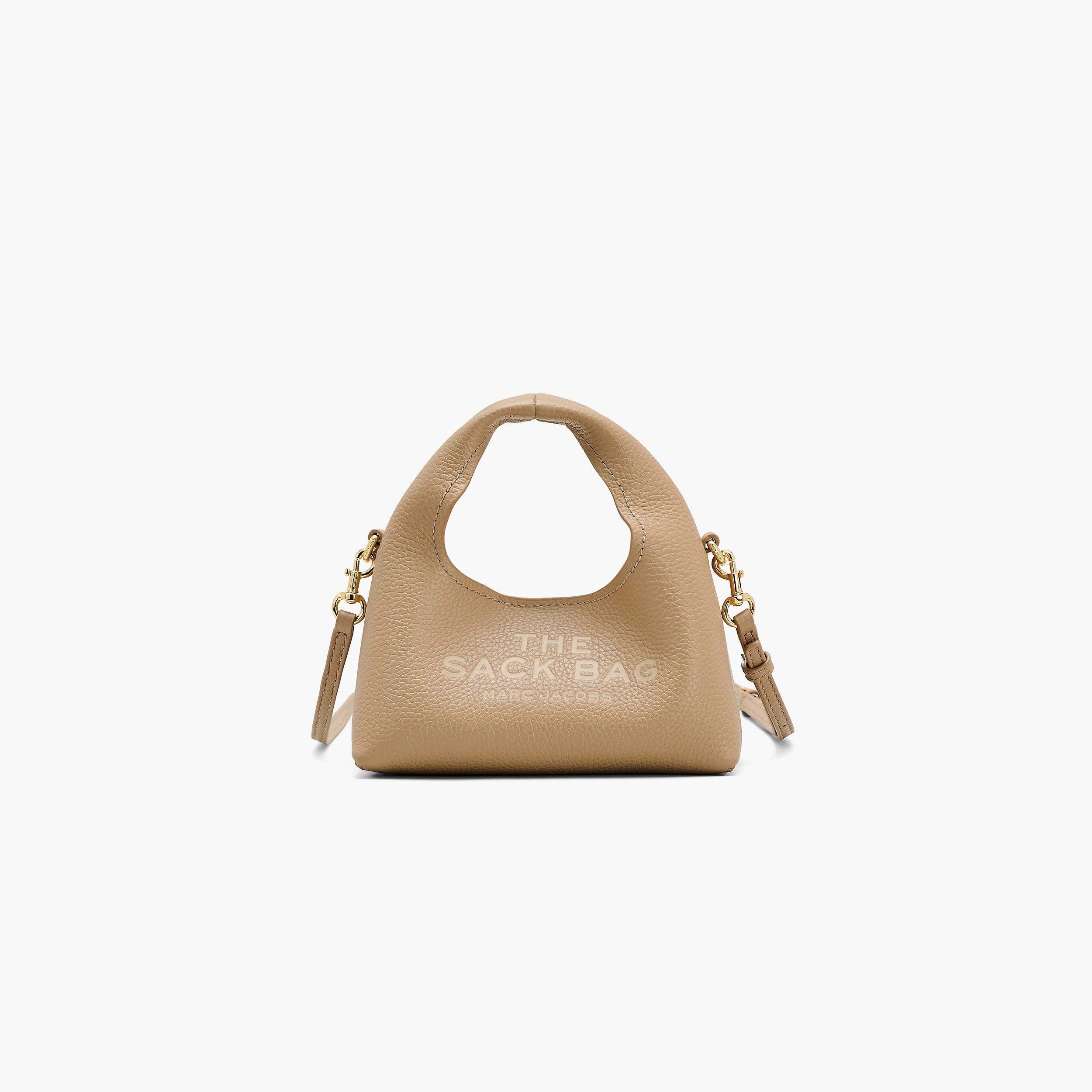 Marc Jacobs The Micro Crossbody Sack Bag-Camel
