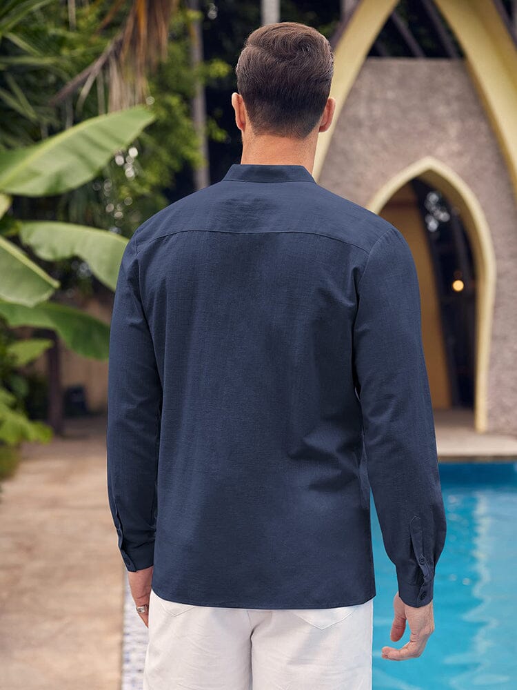Classic fit Long Sleeve Cotton Hemd (US Only)