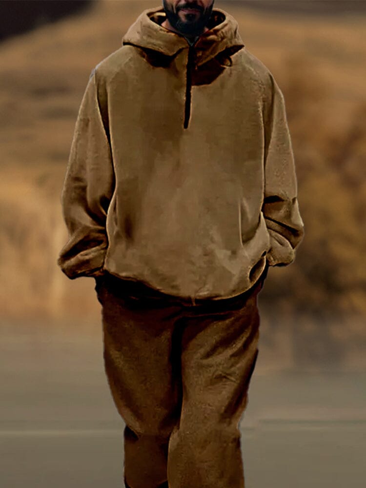 Causal Loose Kapuzenpullover Set