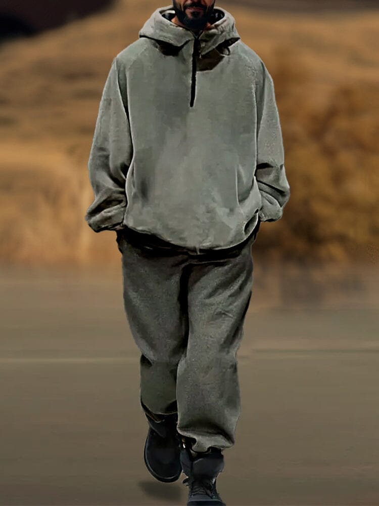 Causal Loose Kapuzenpullover Set