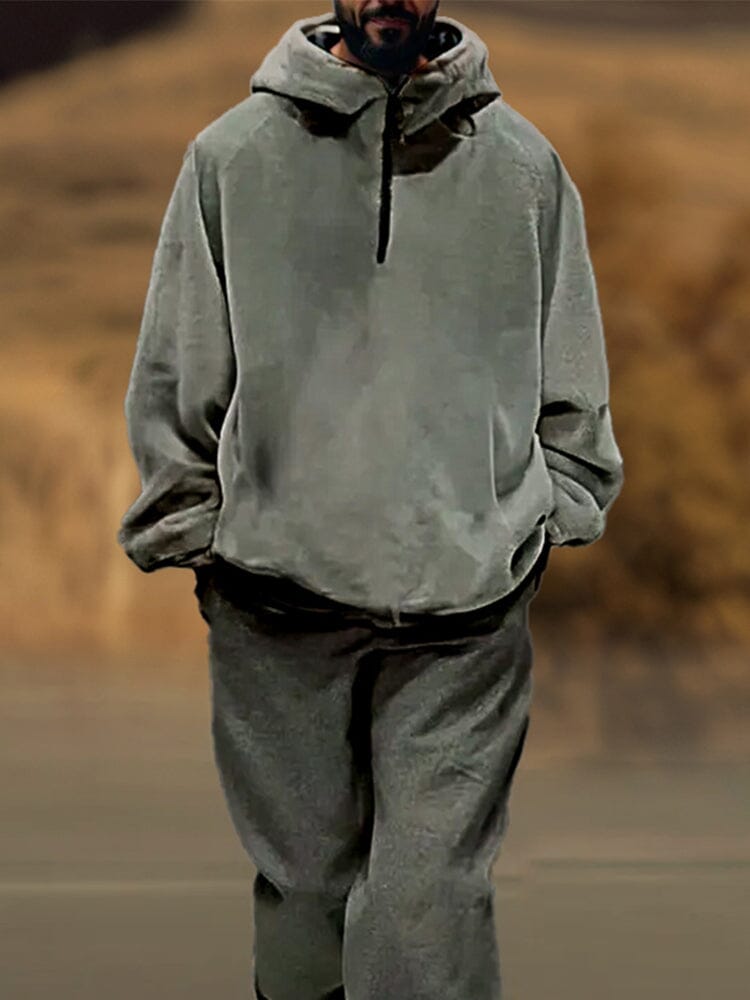 Causal Loose Kapuzenpullover Set